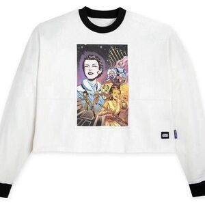 Disney Parks, Star Wars, NWT, S, Women of the Galaxy Cropped Spirit Sweatshirt